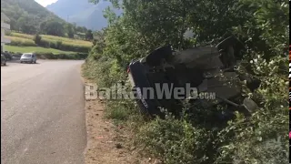 Aksident më Fushë Bulqizë, furgoni përplaset me një "Benz", tre të plagosur