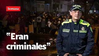 Excomandante de la Policía de Bogotá arremete por libertades para la primera línea