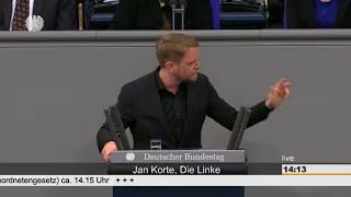 Jan Korte: Anpassungsverfahren § 11 des Abgeordnetengesetzes [Bundestag 13.12.2017]