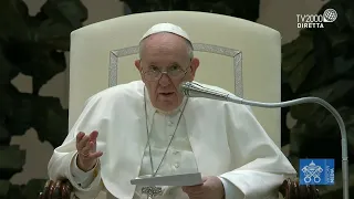 Papa Francesco, Udienza Generale del 16 marzo 2022