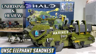 Halo Mega UNSC Elephant Sandnest [Nido De Arena Del UNSC Elephant] HHC44 Review en ESPAÑOL