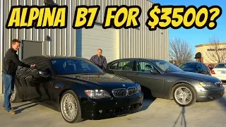 Here's Why You Should NEVER EVER Buy a Cheap BMW 7-Series: $3500 Alpina B7?