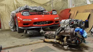 FD RX7 Build Part 3 -  Engine Removal