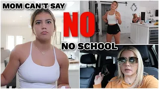 NO SCHOOL FOR ALISSON : MOM CAN'T SAY NO !!! |VLOG#1137