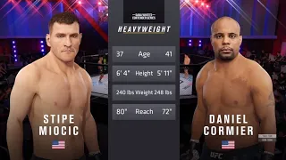 UFC 4 | (C) Stipe Miocic (AI) vs. Daniel Cormier 3 Hard Mode