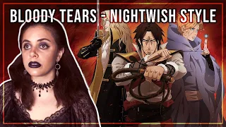 Castlevania - Bloody Tears, but it's an Epic Metal cover in the style of Nightwish