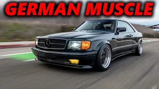 This is the Ultimate German Muscle car 560 SEC AMG