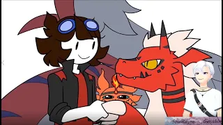 Jaiden Animations plays a Digimon game (for the first time)Reaction!