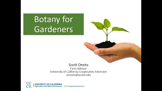 Botany for Gardeners