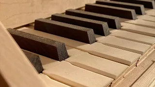 Troubadour Keyboard Finishing