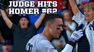 Aaron Judge breaks the AL home run record, a breakdown