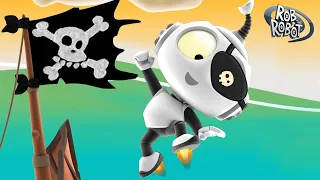 It's Pirate Day at Buccaneer Planet! 🦀| Rob The Robot | Preschool Learning