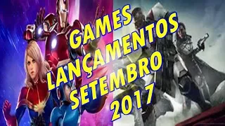 Games com lançamento em Setembro de 2017 (PS4, XBOX ONE, PC, Mega Drive)