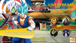 Dragon Ball FighterZ DLC 2 LIVESTREAM (TODAY 4pm)