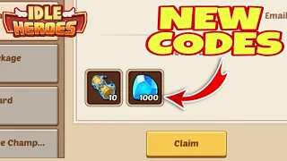 IDLE HEROES CD KEY CODES NEW | IDLE HEROES REDEEM CODES | IDLE HEROES CODES JANUARY 2022 NEW