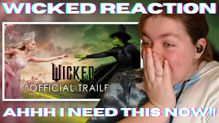 Wicked - Official Trailer REACTION