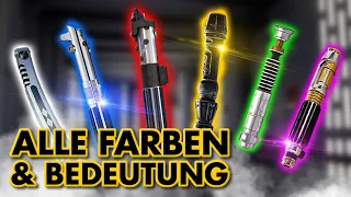 STAR WARS: Alle Lichtschwertfarben und ihre Bedeutung erklärt! [Kanon & Legends]