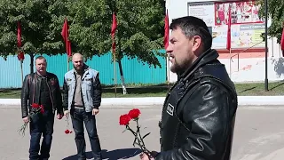 Эмоциональное празднование 9 МАЯ в Острогожске