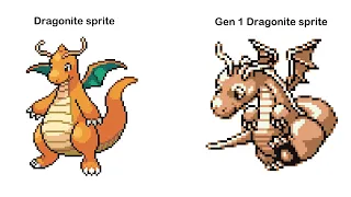 All of discarded Pokemon sprites are weird...