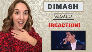 DIMASH "ADAGIO" **REACTION** WHAT A PRO!!!