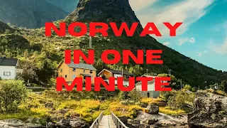 NORWAY in one minute Tur