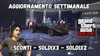 Aggiornamento settimanale di Gta online! Poteva andare peggio ma anche meglio...