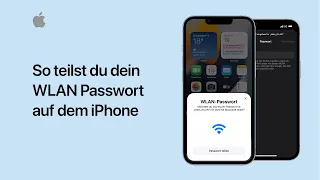 So teilst du dein WLAN Passwort | Apple Support