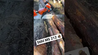 Stihl MS 212 #motorsäge #stihl #chainsaw #brennholz #kettensäge #wood #chainsawstihl #woodworking