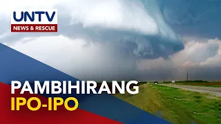 Hindi pangkaraniwang tornado at radar imagery, nakita ng mga meteorologist sa Oklahoma