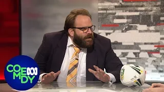 Macca Dacca On The NRL's New Marketing Campaign - Tonightly With Tom Ballard