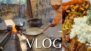 VLOGTOBER PART 7 | SPEND A WITH ME | LOBOLA PREPARATIONS | COOKING WITH SIZE 30 POT! |MAKOTI DIARIES