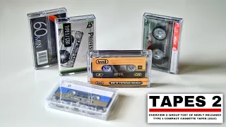 Tapes 2 / Overview And Group Test Of Newly Released Compact Cassette Tapes (2022)