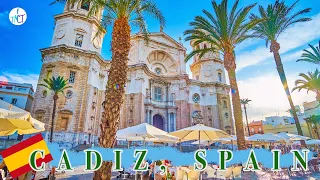 Cádiz, España | city stroll, Cathedral Square, Market of Abastos, Southern Promenade. Cadiz, Spain