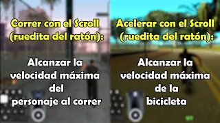 TRUCOS DE SAMP: ACLARACIÓN SOBRE CORRER CON EL SCROLL Y VELOCIDAD MÁXIMA DE LA BICICLETA [1TP]