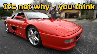 Why Meg likes driving the Ferrari 355 F1 GTS...