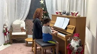 The First Noel piano duet
