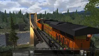 Train Simulator Classic - [BNSF ES44DC] - Leaving Wenatchee Pt.8 - 4K UHD