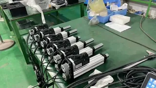 Small Size Precise Servo Electric Linear Actuator for Hexapod Simulators