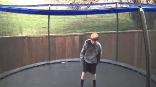 How to do a backflip on a trampoline