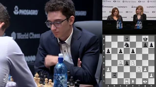 Tie-Breaks time-lapse, Magnus Carlsen vs Fabiano Caruana, World Chess Championship 2018