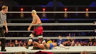 Solo Sikoa finishes Santos Escobar - WWE Live Event Cardiff 02/07/23