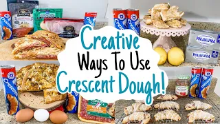 5 TASTY RECIPES USING PILLSBURY CRESCENT ROLLS! | JULIA PACHECO