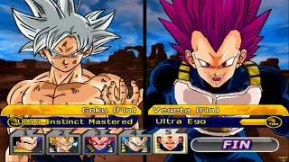 TEAM GOKU VS TEAM VEGETA EN DRAGON BALL Z BUDOKAI TENKAICHI 3 NUEVA ISO MODS CANON LATINO GAMEPLAY