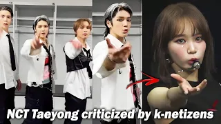 K-netizens criticized NCT Taeyong for doing Chaewon's VIRAL mistake "kim dodok" remix challenge