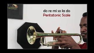 TRUMPET PENTATONIC SCALE PERMUTATIONS ON KEY C