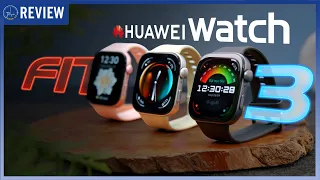 Đánh giá cực chi tiết Huawei Watch Fit 3 - Ngon như Apple Watch nhưng giá rẻ hơn gấp đôi !!!