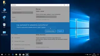 Jak zmienić rozdzielczość ekranu Windows 10 / How to change desktop resolution in Windows 10