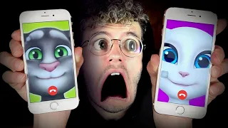 N'appelle JAMAIS talking TOM et talking ANGELA en FACETIME !! (réel)