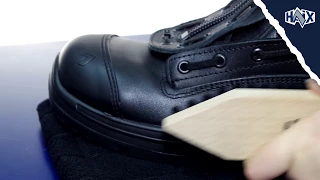 How to Polish your HAIX boots