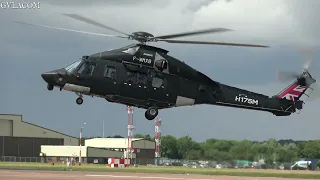 Airbus Helicopters H-175M arrival at RIAT 2023